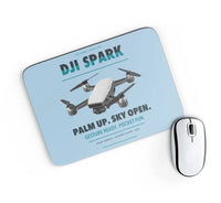 Thumbnail for DJI Spark design on light blue rectangle mouse pad