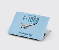 Thumbnail for F-106A Delta Dart design on light blue MacBook case