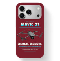 Thumbnail for DJI Mavic 3 Thermal Case design on dark red iphone case