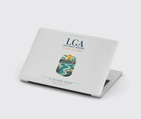 Thumbnail for New York LaGuardia Airport (LGA) design on light gray MacBook case