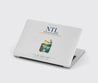 Thumbnail for Newcastle Airport (NTL) design on light gray MacBook case