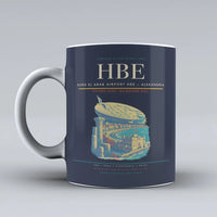 Thumbnail for El Arab Airport HBE — Alexandria Mug design on dark blue borg