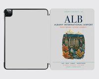 Thumbnail for Albany International Airport (ALB) design on light gray ipad tablet case
