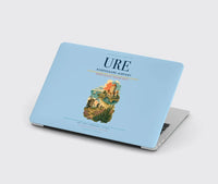Thumbnail for Kuressaare Airport (URE) design on light blue MacBook case