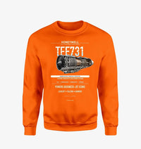 Thumbnail for TFE731 design on orange sweatshirt