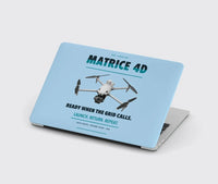 Thumbnail for DJI Matrice 4D design on light blue MacBook case