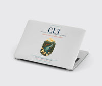 Thumbnail for Charlotte Douglas International Airport (CLT) design on light gray MacBook case