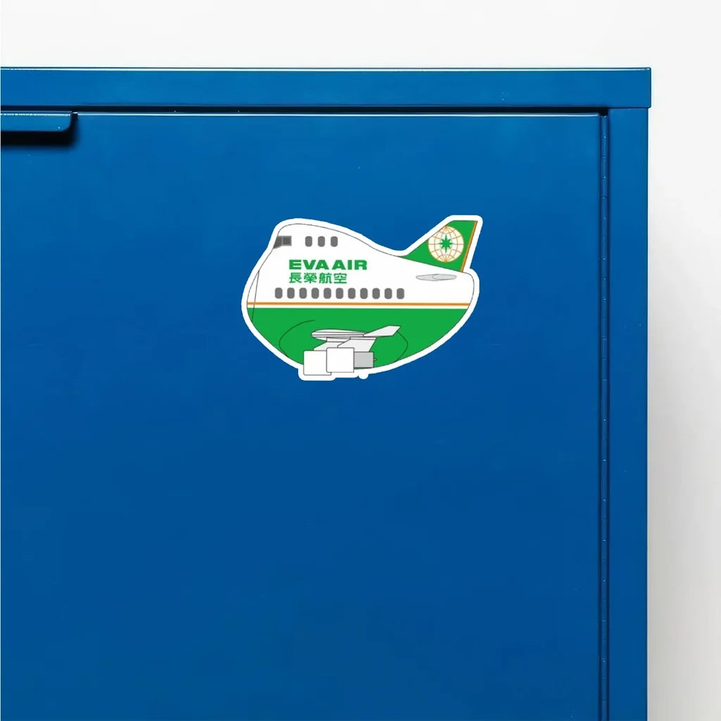 EVA Air Boeing 747 Airplanes sticker