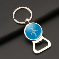 Thumbnail for Aviation Alphabet Key Chain - view 5