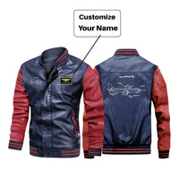 Thumbnail for How Planes Fly Bomber Jacket - view 5