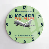 Thumbnail for KC-46A PEGASUS design on light green no frame wall clock