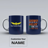 Thumbnail for Customisable Airline Pilot Label Mug - view 5