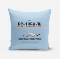 Thumbnail for RC-135V W Rivet Joint design on light blue pillow