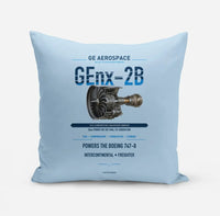 Thumbnail for GEnx-2B design on light blue pillow