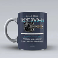 Thumbnail for XWB-84 Mug design on dark blue trent