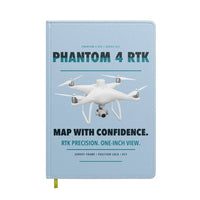 Thumbnail for DJI Phantom 4 RTK design on light blue notebook