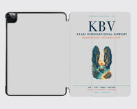 Thumbnail for Krabi International Airport (KBV) design on light gray ipad tablet case
