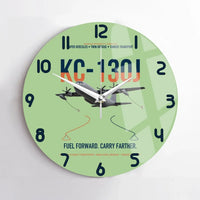 Thumbnail for KC-130J SUPER HERCULES design on light green no frame wall clock