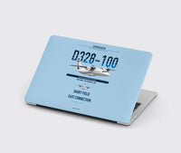 Thumbnail for Dornier D328-100 design on light blue MacBook case