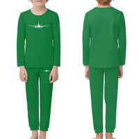 Thumbnail for Embraer E-190 Silhouette Plane men pajamas - view 23