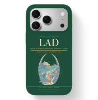 Thumbnail for Luanda Airport (LAD) design on dark green iPhone 17 Pro MagSafe case