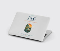 Thumbnail for Sultan Hasanuddin Airport (UPG) design on light gray MacBook case