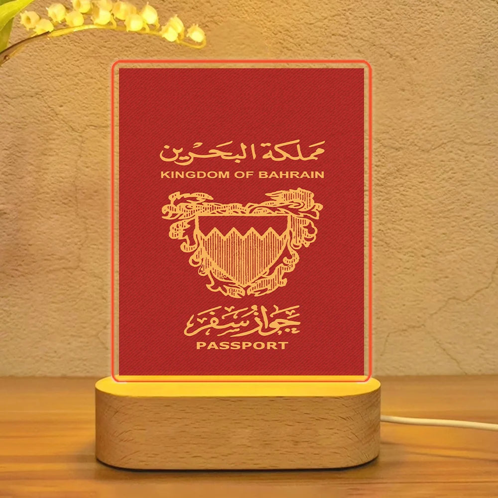 Bahrain Passport Lamp - view 5