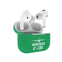 Thumbnail for Military Transport Airplane C 130 AirPods Pro plastic case - Green