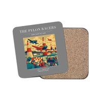 Thumbnail for The Pylon Racers - Designed Coasters design on gray 1-piece