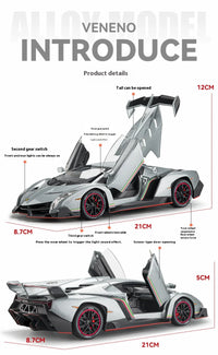 Thumbnail for 1:24 Lamborghini Veneno Alloy Model - view 5