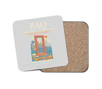 Thumbnail for Ernesto Cortissoz International Airport BAQ Coaster 1-Piece - Light Gray