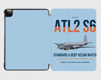 Thumbnail for Atlantique 2 Standard 6 design on light blue ipad tablet case