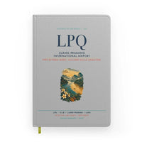 Thumbnail for Luang Prabang International Airport (LPQ) design on light gray notebook