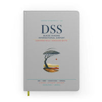 Thumbnail for Blaise Diagne International Airport (DSS) design on light gray notebook