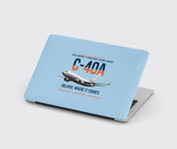 Thumbnail for C-40A Clipper Fleet Logistics Ready design on light blue MacBook case