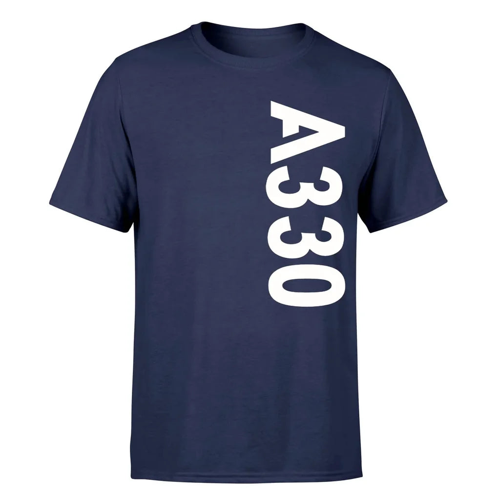 Airbus A330 Side Text aviation t-shirt