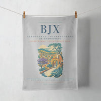Thumbnail for Aeropuerto Internacional de Guanajuato (BJX) design on light gray towel