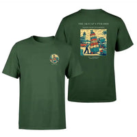 Thumbnail for VINTAGE G4379 - The Skycap's Pyramid - Double-Side T-Shirt design on darkgreen double side t shirt