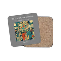 Thumbnail for The Airport Mosaic - Designed Coasters design on gray 1-piece