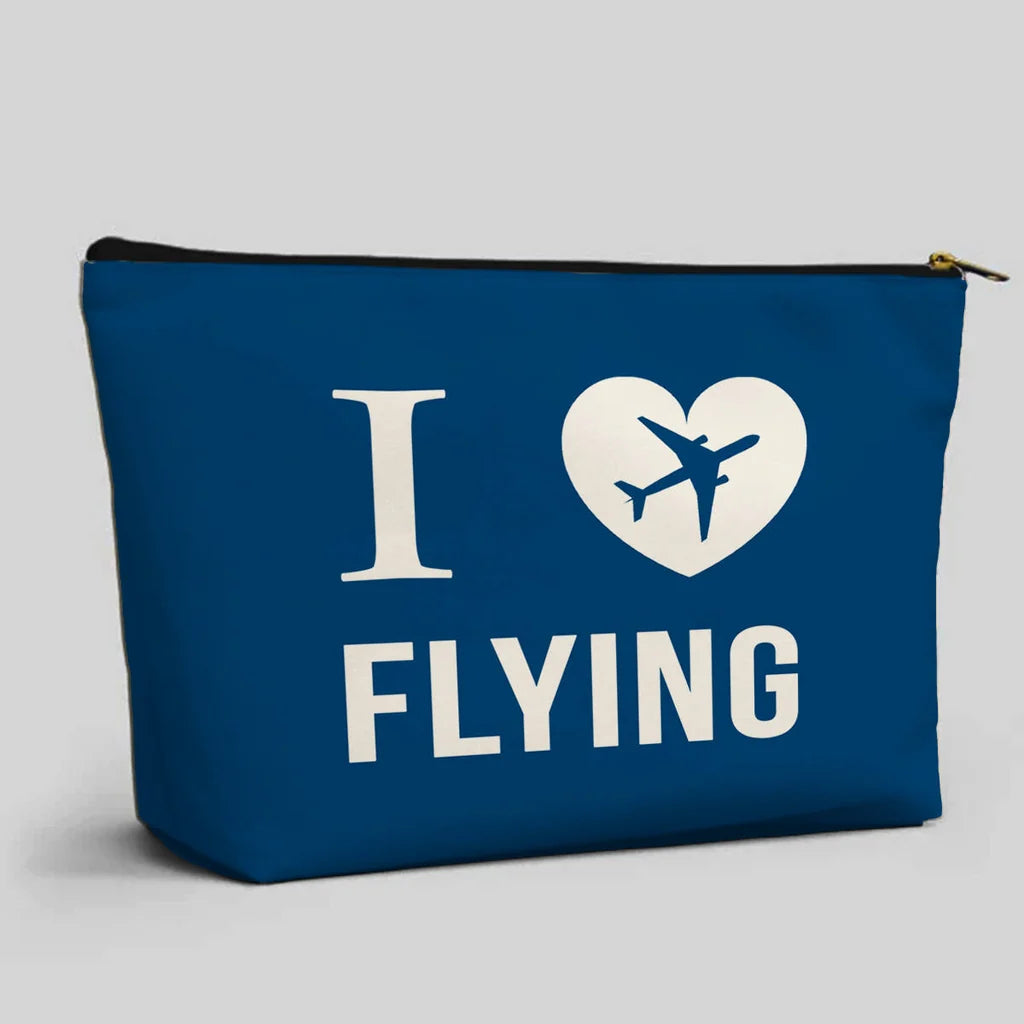 I Love Flying Zipper Pouch - view 5