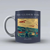 Thumbnail for VINTAGE G4249 - The Glider Tow - Ceramic Mug design on darkblue