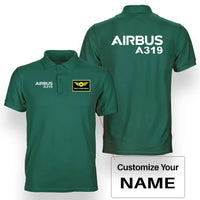 Thumbnail for Customisable Airbus A319 Polo Shirt - view 5