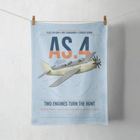 Thumbnail for Fairey Gannet AS.4 design on light blue towel