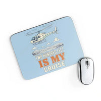 Thumbnail for Two Hundred Feet Is My Cruise design on light blue rectangle mouse pad