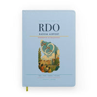 Thumbnail for Radom Airport (RDO) design on light blue notebook