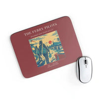 Thumbnail for VINTAGE G4503 - The Ferry Pilots - Designed Mouse Pads design on darkred rectangle