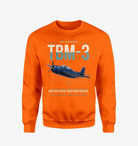 Thumbnail for TBM-3 Avenger design on orange sweatshirt