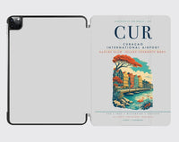 Thumbnail for Curaçao International Airport (CUR) design on light gray ipad tablet case
