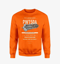 Thumbnail for PW150A design on orange sweatshirt