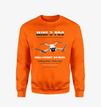 Thumbnail for DJI Mini 3 Pro design on orange sweatshirt